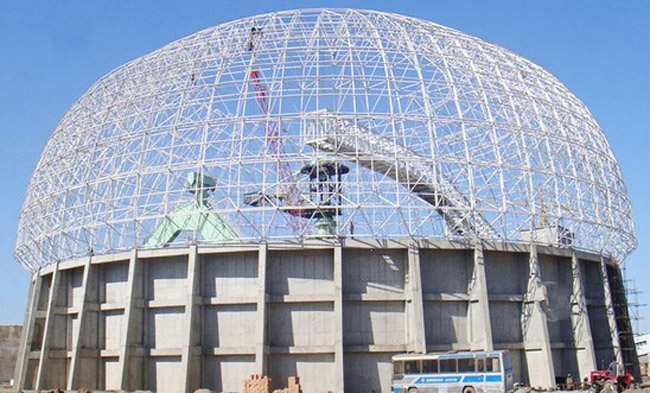 茂名圆形煤场网架