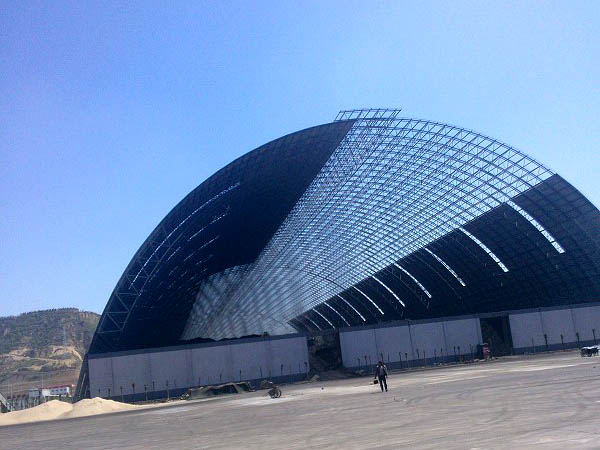 茂名桶壳螺栓球网架工程